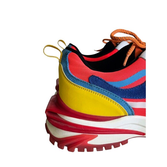 Javi Hero Mens Size 12 Chunky Sneakers Shoes Colorful Bold Urban Inspired - Picture 4 of 7